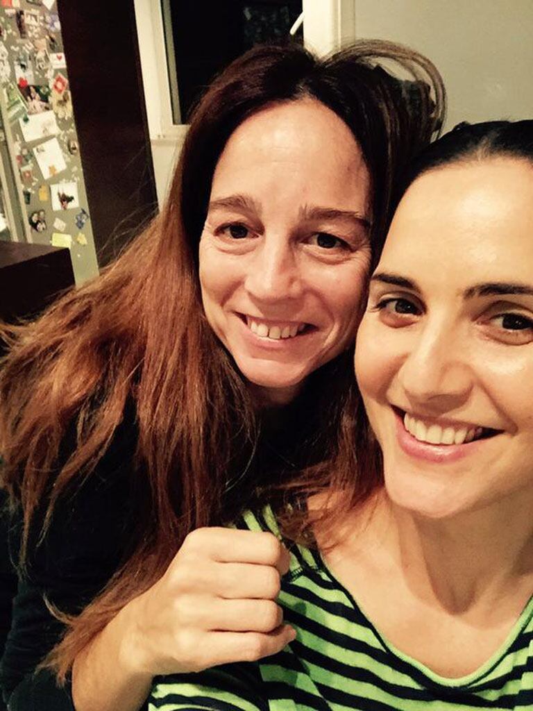 Martín FIerro 2015: así se preparó Julieta Díaz. (Foto: Twitter)