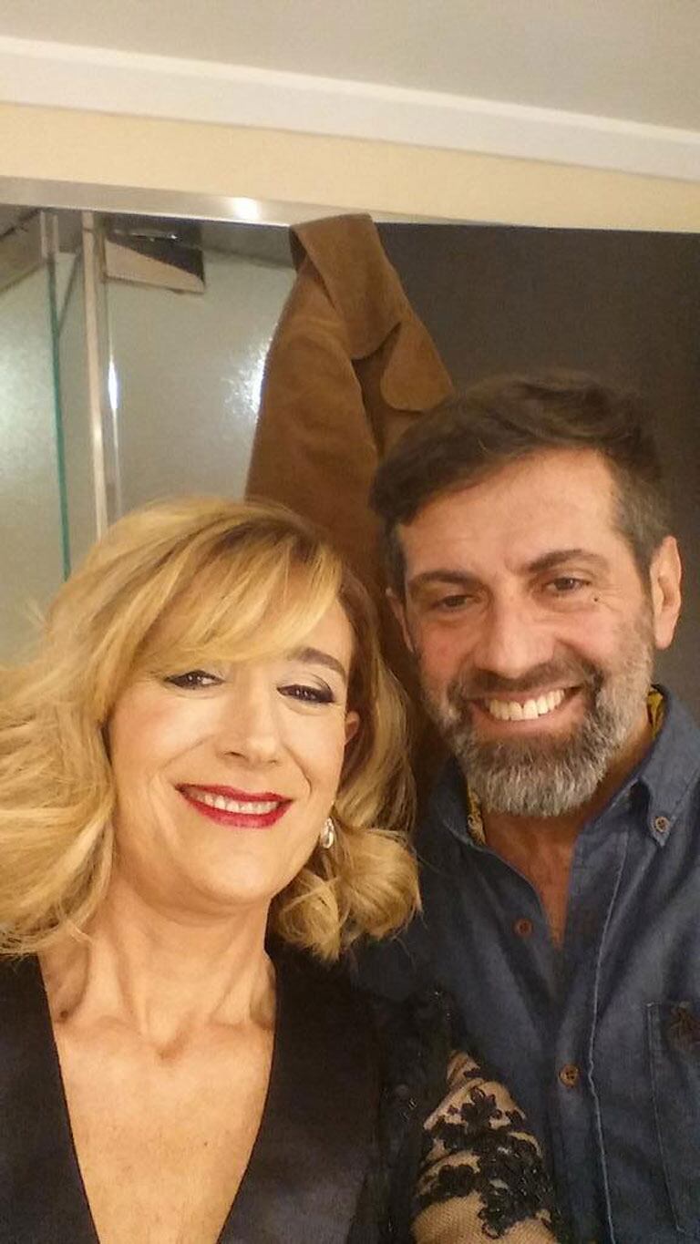 Martín FIerro 2015: así se preparó Marcela Coronel. (Foto: Twitter)