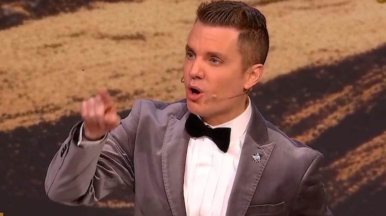 Martín Fierro 2026: el picante comentario de Santiago del Moro a Laura Ubfal tras perder con Gran Hermano (captura de Telefe)