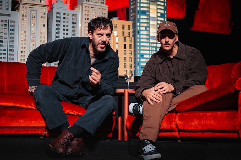 Martín Garabal y Alex Pelao (Foto: Rafa Cardelli / Netflix)