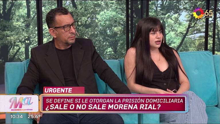 Martín Leiro y Evelyn, el abogado y la mejor amiga de Morena Rial.
