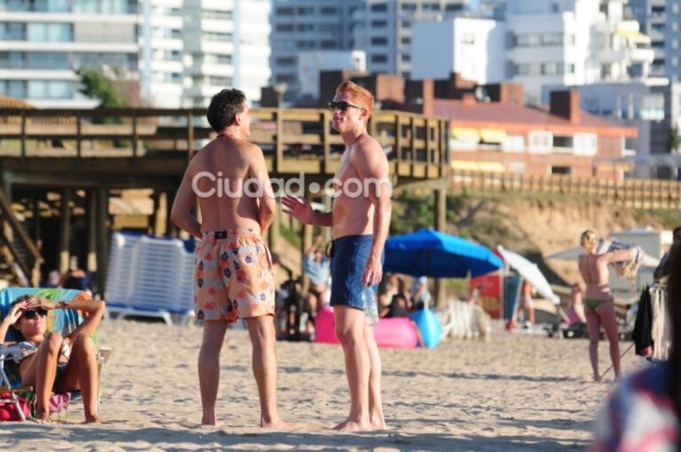 Martín Liberman y sus primeras vacaciones, tras la separación: días de playa junto a su hijo, Blas