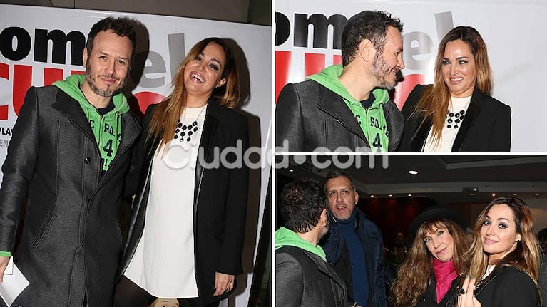 Martín Ortega y Belén Francese, la nueva pareja top en el estreno de Como el culo. (Foto: Ciudad.com / Movil Press)