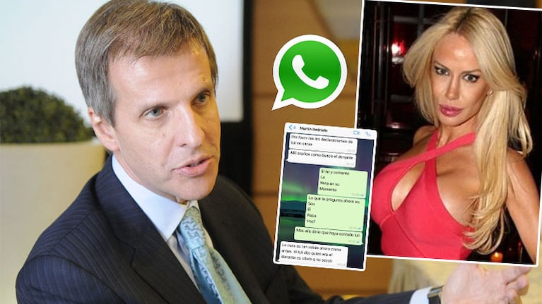 Martín Redrado aseguró que no es el padre de la hija de Luciana Salazar