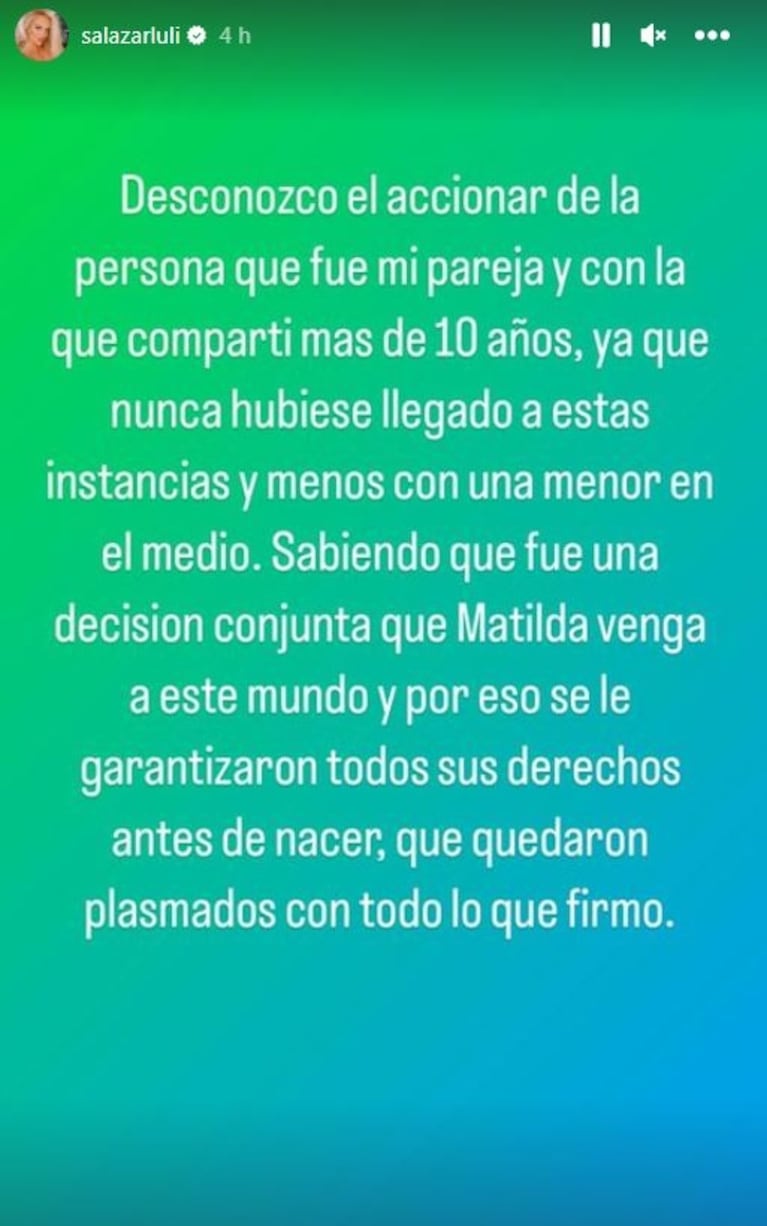 Martín Redrado, embargado: debe 10 meses de la cuota alimentaria de Matilda Salazar