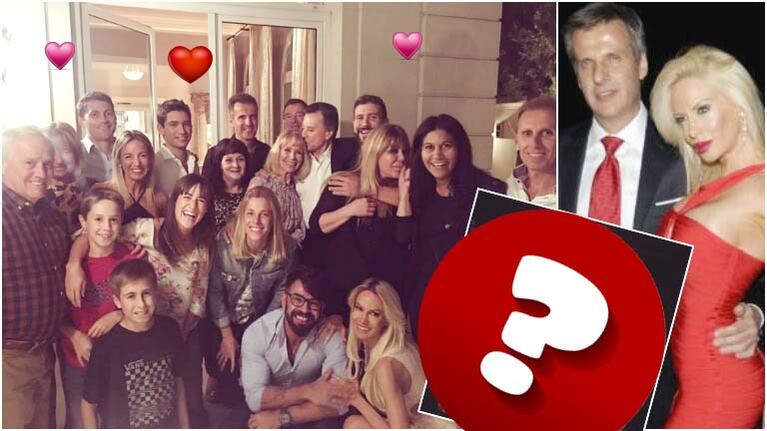 Martín Redrado le festejó el cumpleaños a Luciana Salazar (Fotos: Twitter y Web)