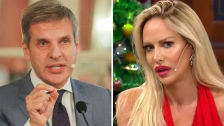 Martín Redrado y Luciana Salazar. Foto: capturas América TV