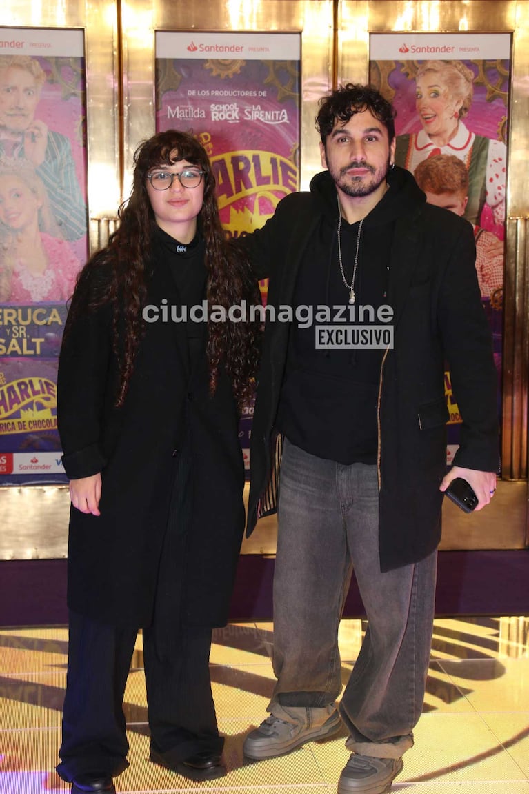 Martín Slipak  y acompañante (Foto: Movilpress)