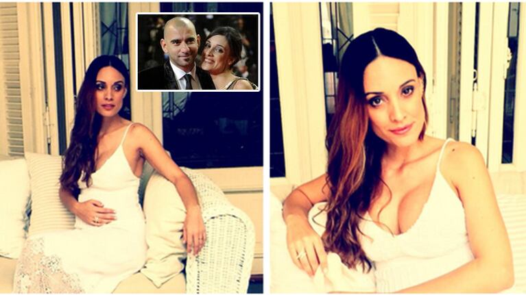Martina Gusmán tendrá una nena con Pablo Trapero y la llamarán Lucero. Fotos: Twitter y Web.