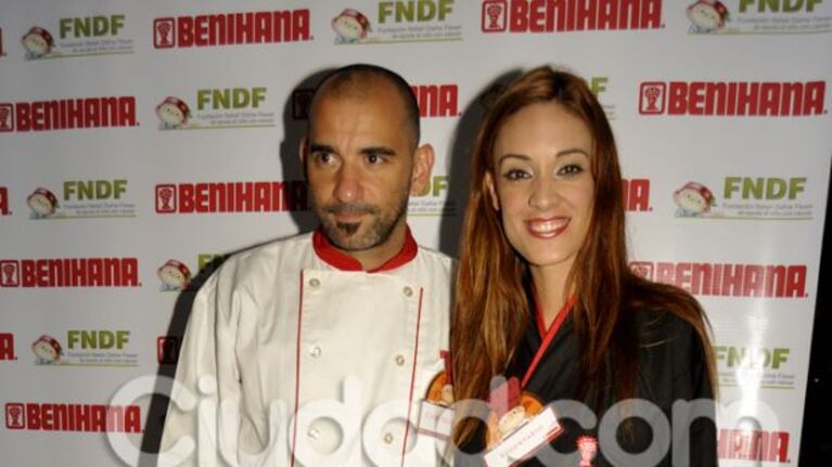 Martina Gusmán y Pablo Trapero colaboraron con la causa (Foto: Jennifer Rubio).