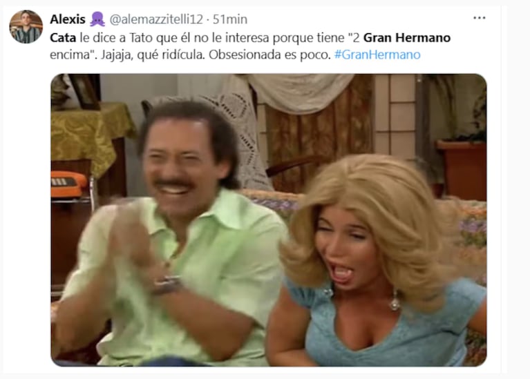 Martina quedó eliminada de Gran Hermano. Foto: X