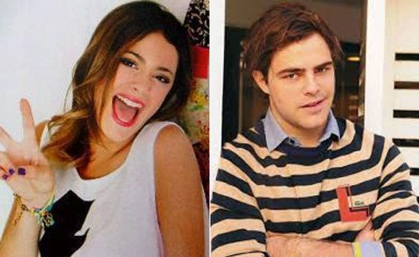 Martina Stoessel y Peter Lanzani, juntos. (Fotos: Web)