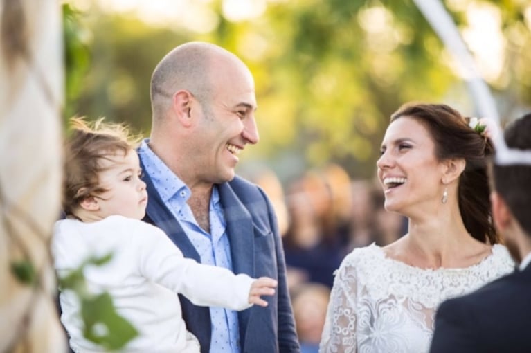 Martiniano Molina se casó con su novia periodista, tras seis años de amor: "Muy feliz de formar la familia que siempre soñé" 
