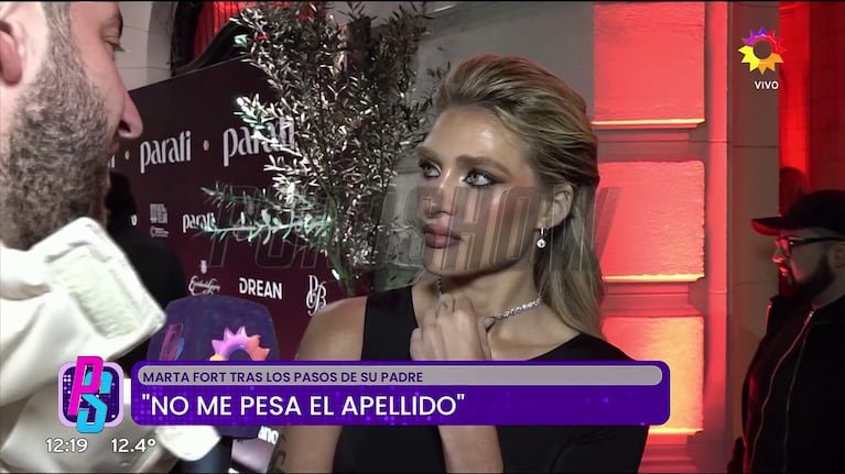Martita Fort habló de su presente profesional y su familia (Foto: captura de eltrece).