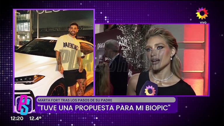Martita Fort habló de su romance con Juan Manuel Ramírez (Foto: captura de eltrece).