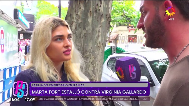 Martita Fort habló en Puro Show (Foto: captura de eltrece).