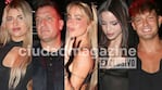 Martita Fort, Maxi López, Tini Stoessel, Emilia Mernes e Ian Lucas en un cumpleaños en Costaner (Fotos: Movilpress)