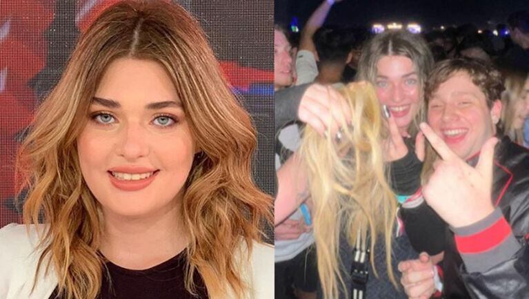 Martita Fort se rió de su "accidente" fashion en el Lollapalooza.