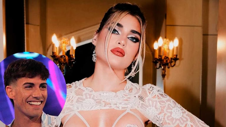 Martita Fort y Alan Simone (Fotos: captura Telefe e Instagram)