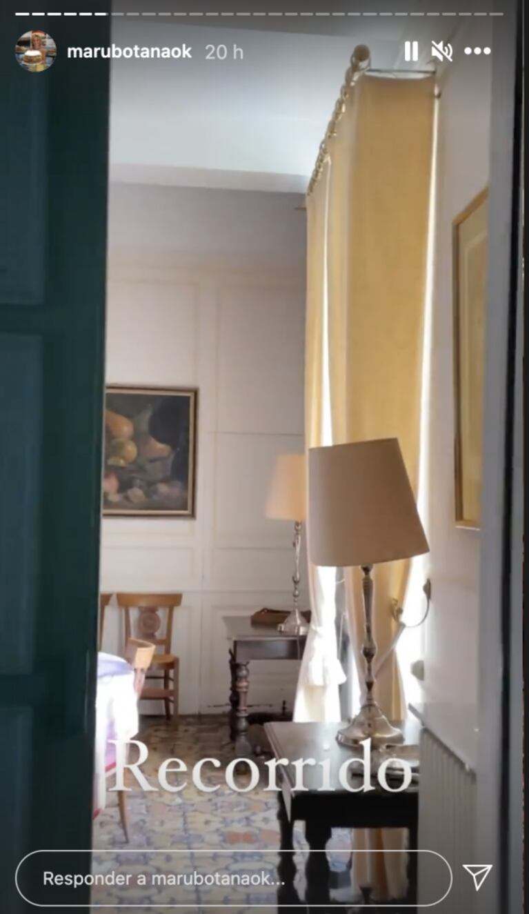 Maru Botana contó que no puede regresar al país y está varada en un castillo de Francia: "Es dificilísimo"
