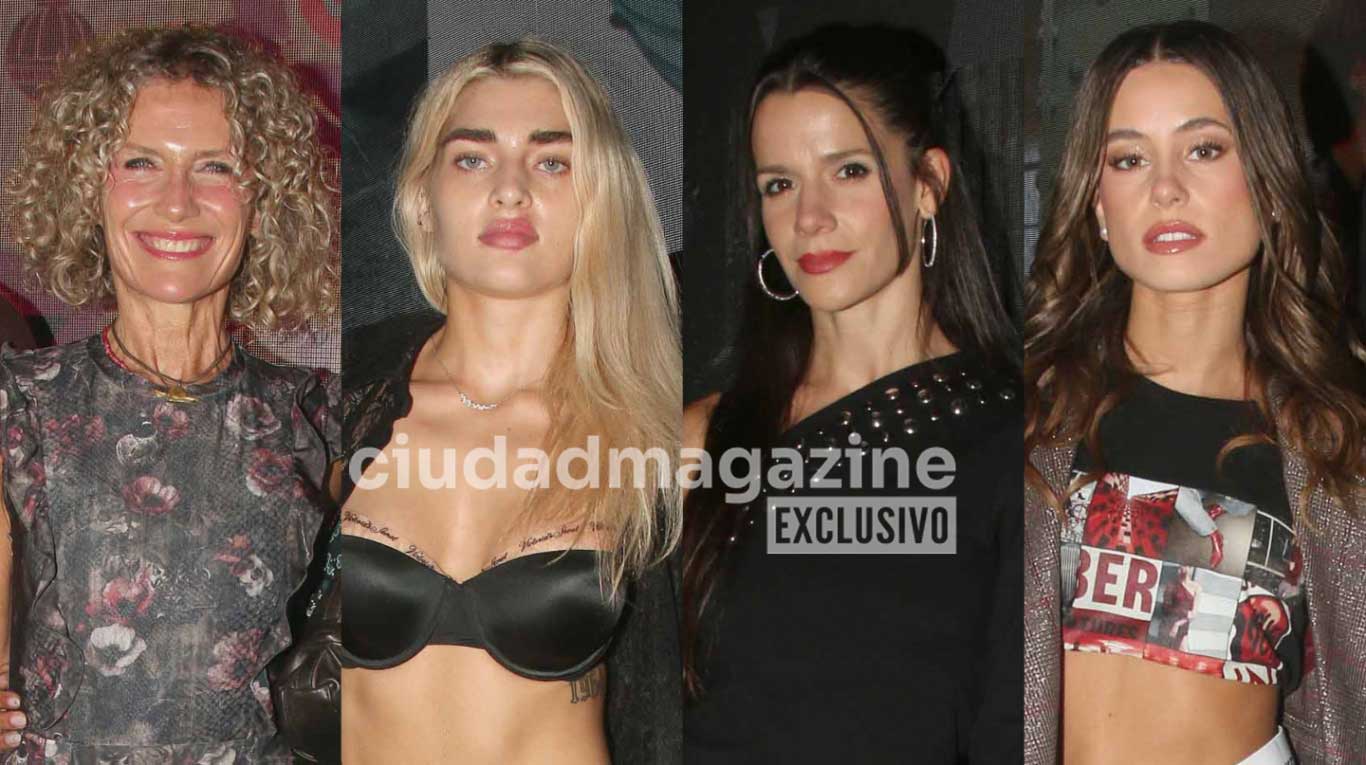 Maru Botana, Martita Fort, Violeta Urizberea y Lola Abraldes (Foto: Movilpress)