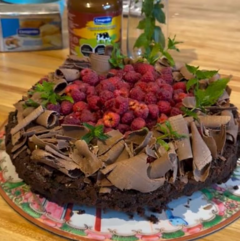 Maru Botana mostró la receta para hacer la mejor marquise con frutos rojos | Créditos: Captura video