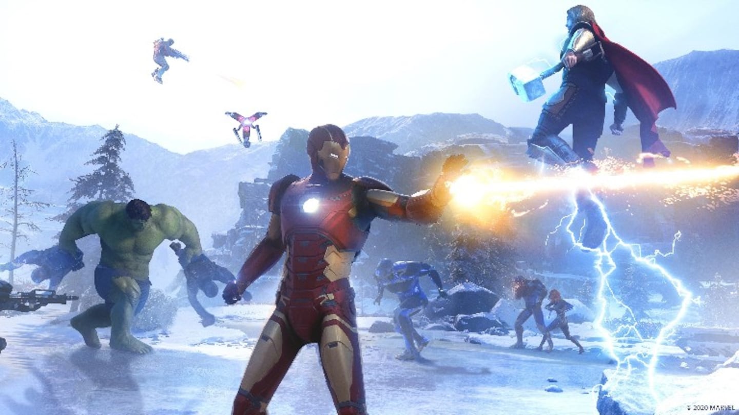 "Marvel's Avengers": los Vengadores dan el salto a las consolas. Foto: DPA.