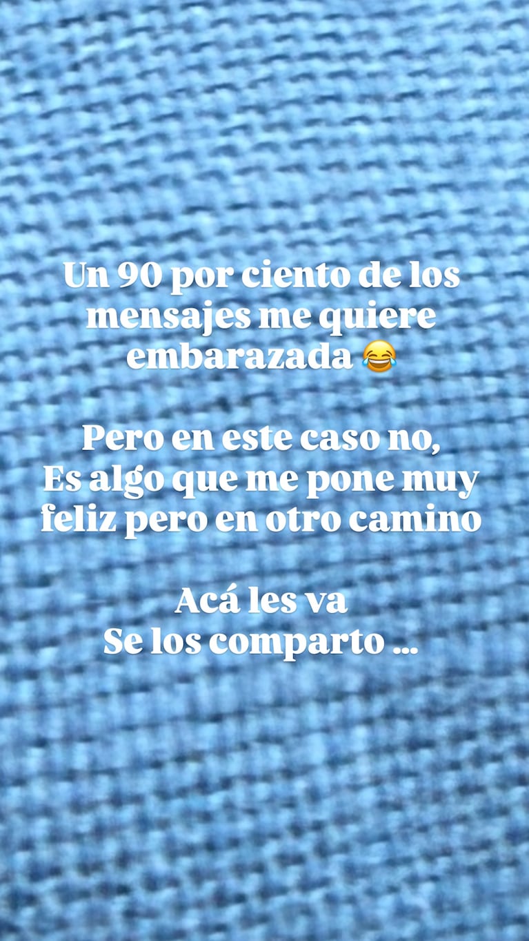 Mary del Cerro rompió el silencio ante los rumores de embarazo. Crédito: Instagram