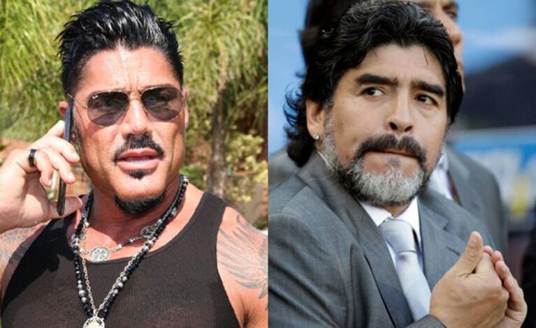 Más peleas y amenazas entre Diego Maradona y Ricardo Fort