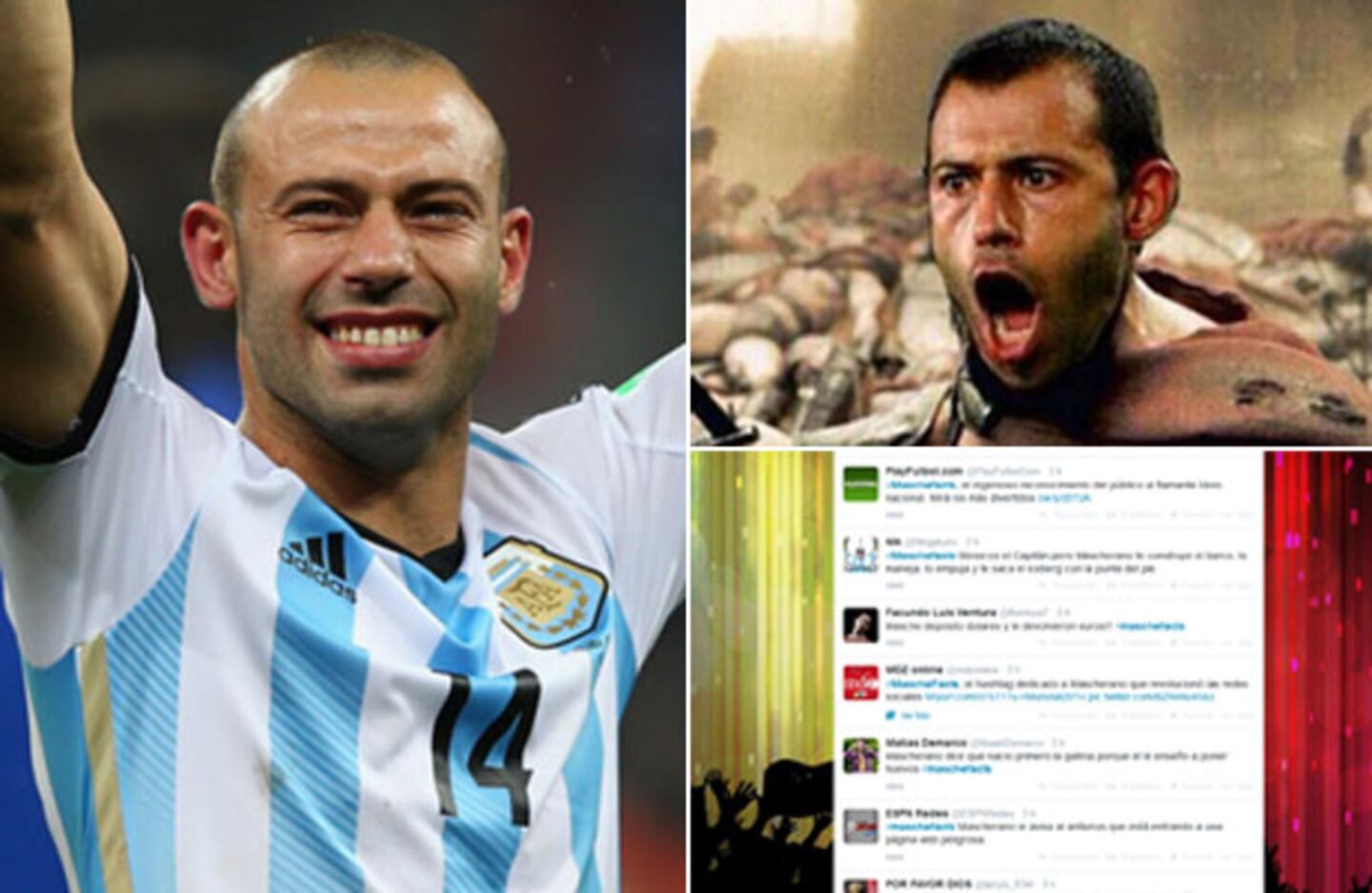 #MascheFacts, furor en Twitter. (Fotos: Web y Twitter)