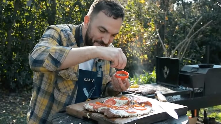Matambre a la pizza por Salva la Cocina. Foto: Cucinare TV