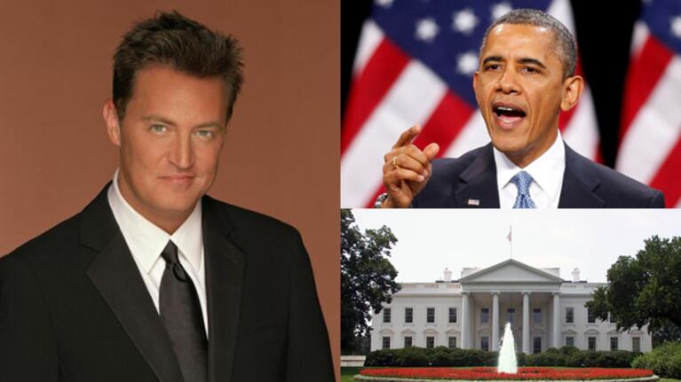 Mathew Perry, galardonado por la Casa Blanca (Foto: Web).