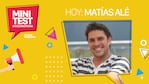 Matías Alé en cuarentena