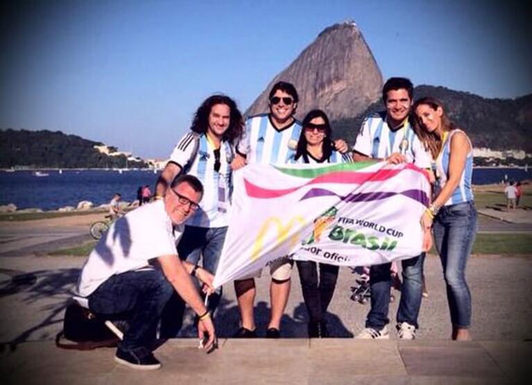 Matías Alé, en el Mundial Brasil 2014. (Foto: Twitter)