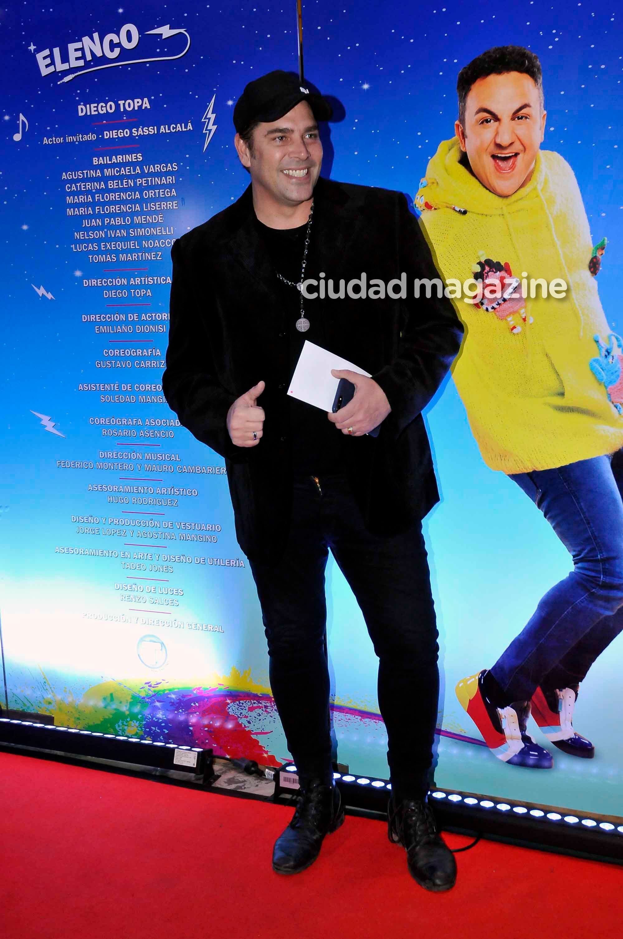 Matías Alé en el show de Topa (Foto: Movilpress)