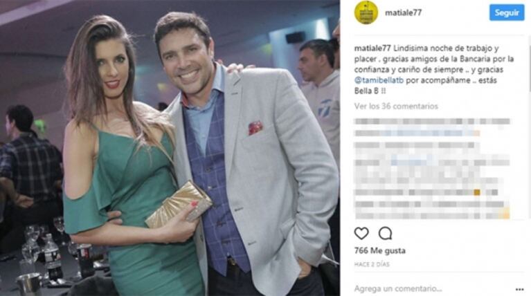 Matías Alé y Tamara Bella, enamorados: primera salida oficial y mensajes súper románticos