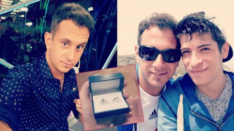 Matías Bertolotti anunció su casamiento con su novio tras cinco años juntos. 