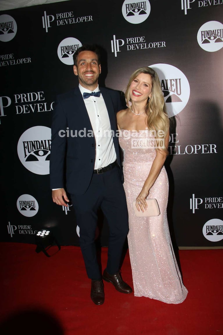 Matías Busquet y Laurita Fernández (Foto: Movilpress)