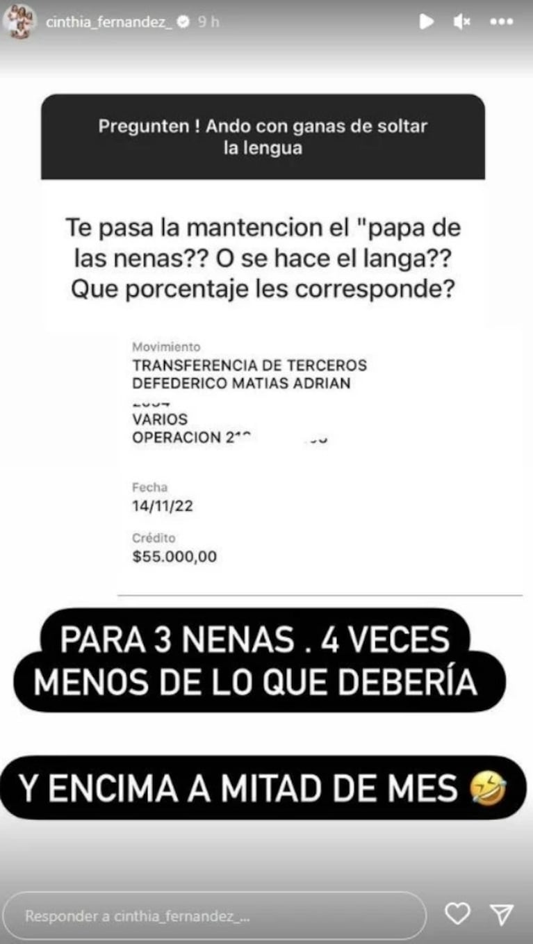 Matías Defederico mostró su inmensa piscina y lo cruzaron por la cuota alimentaria que le pasa a sus hijas