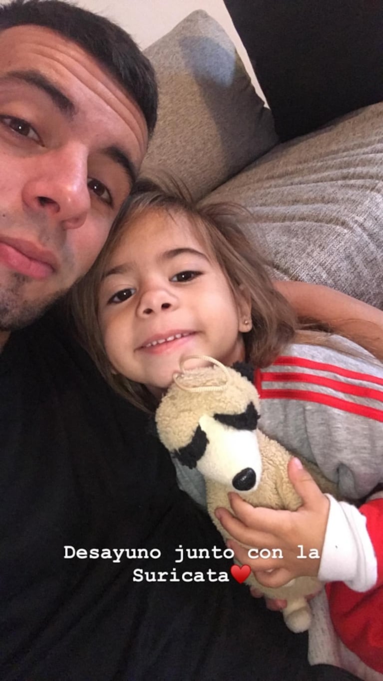 Matías Defederico y el emotivo mensaje para su hija: "No puedo parar de llorar por lo que me estás regalando"