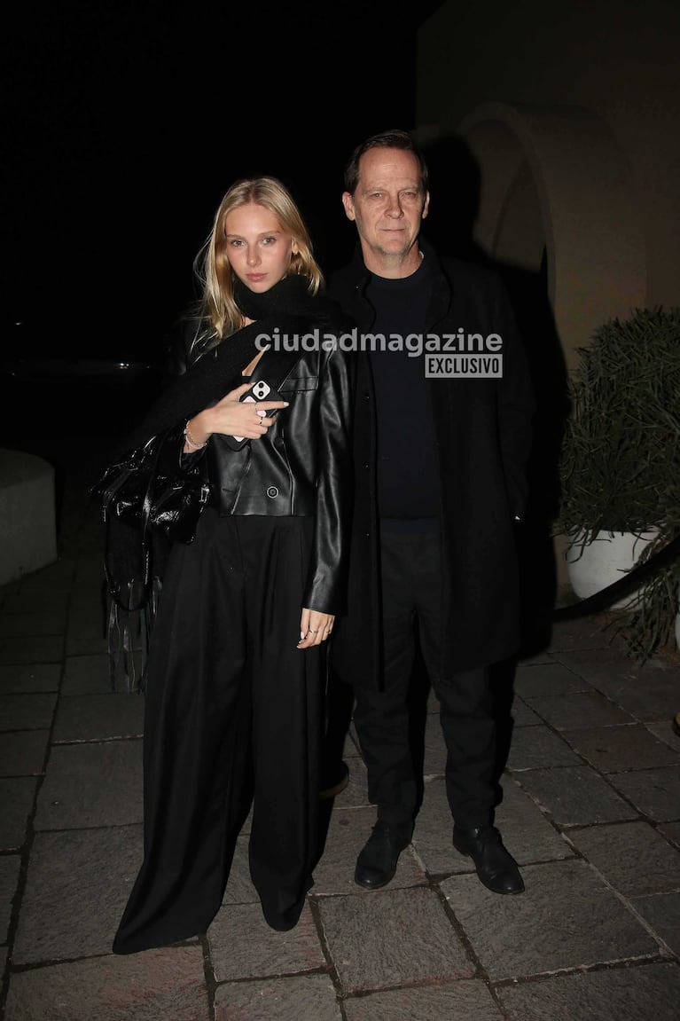 Matías Martin y su hija Mia (Foto Movilpress)