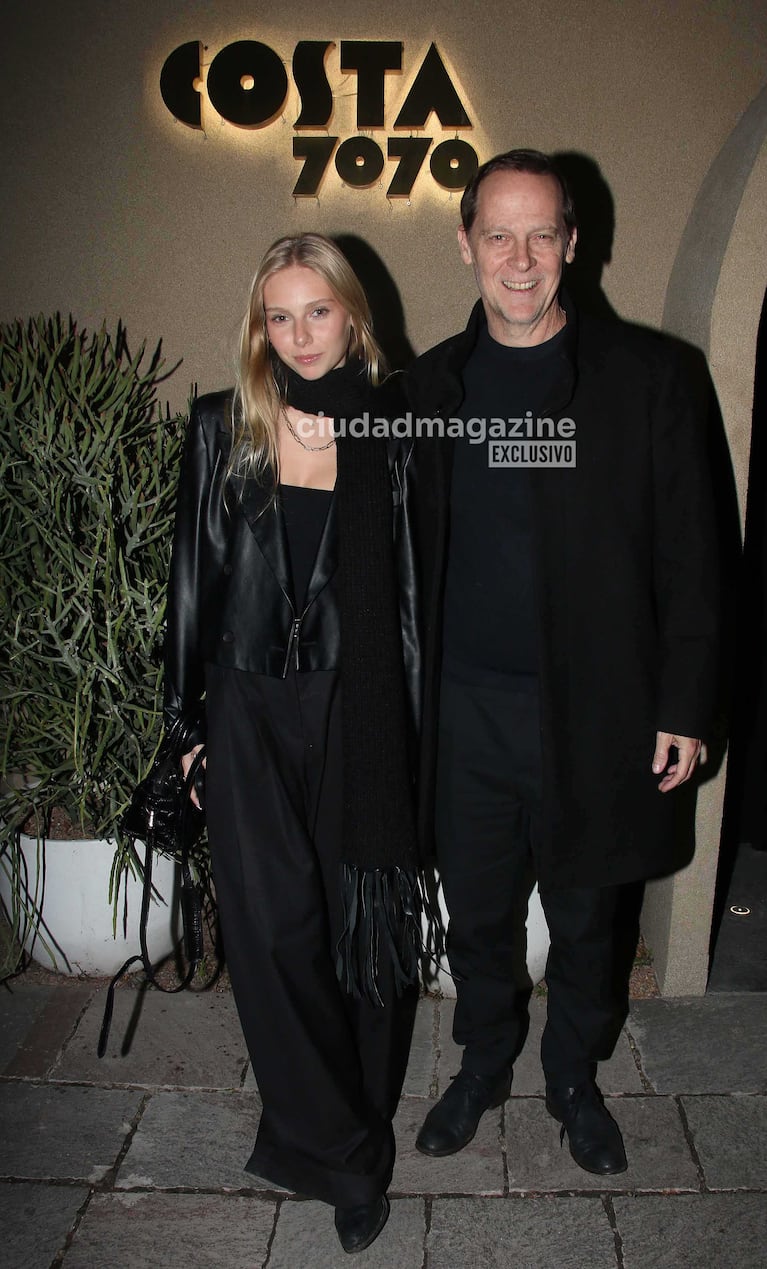 Matías Martin y su hija Mia (Foto Movilpress)