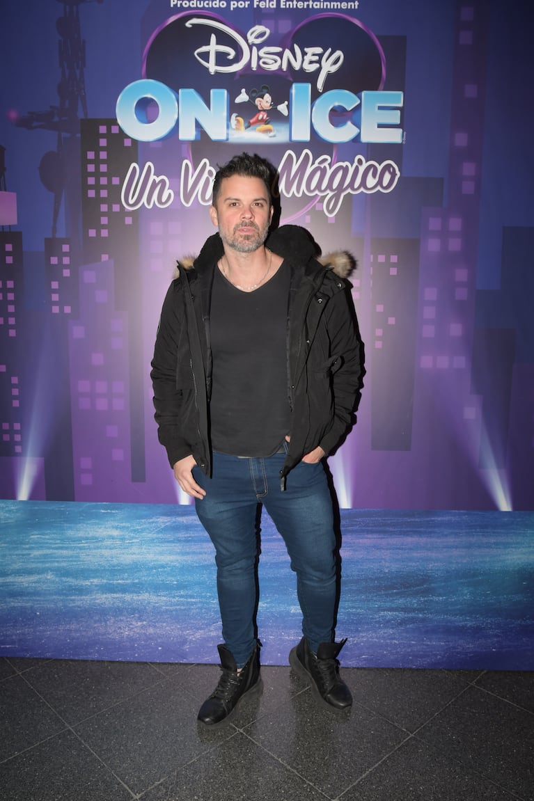 Matías Vázquez en el estreno de Disney On Ice (Foto: Prensa).