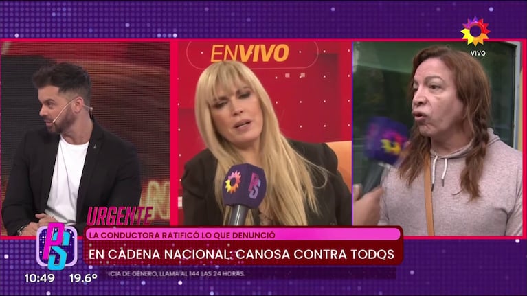 Matías Vázquez le contestó a Viviana Canosa en Puro Show (Foto: captura de eltrece).