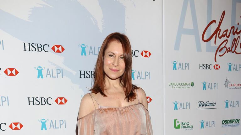 Matilda Blanco en la alfombra roja de la cena de ALPI (Fotos: Grupo Mass).