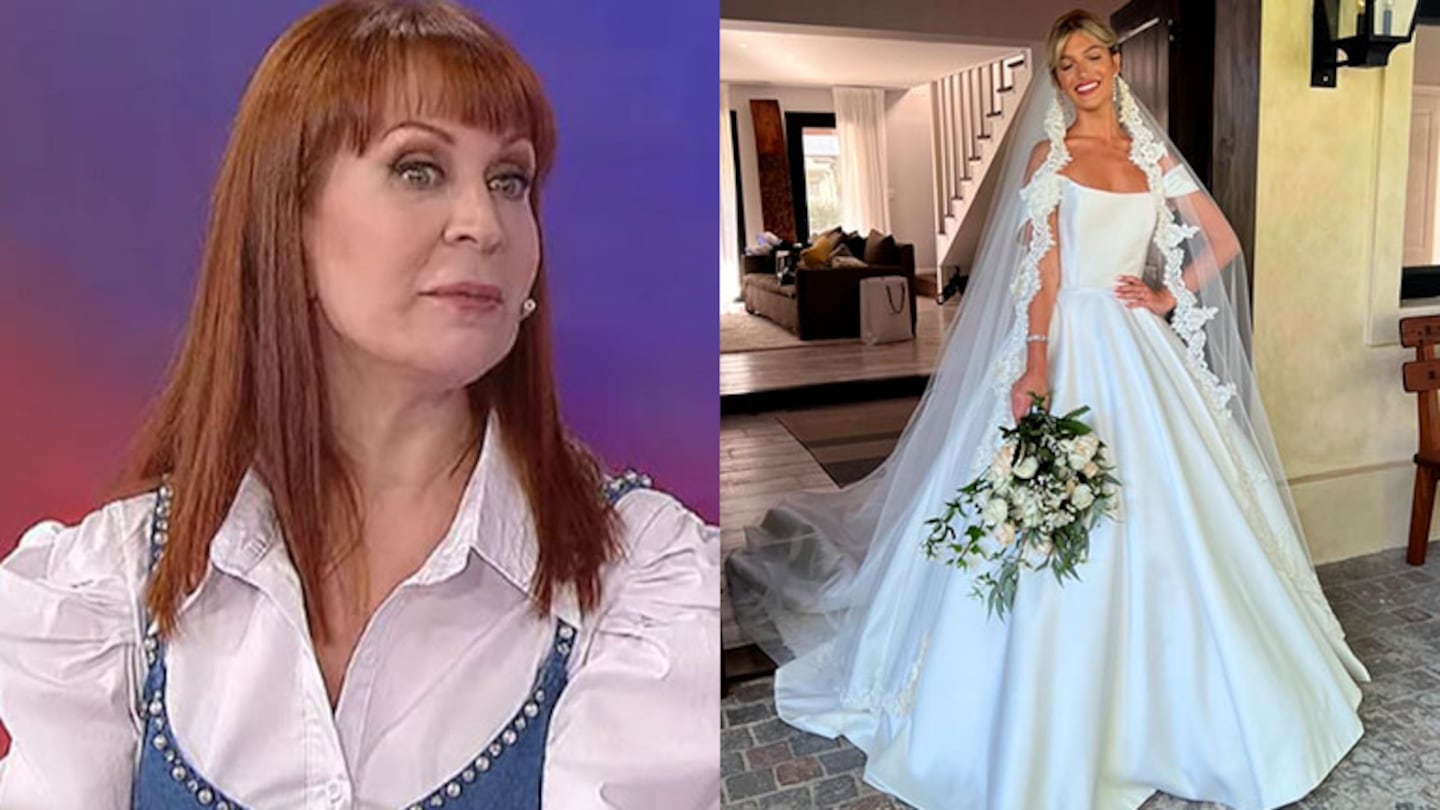 Matilda Blanco habló del vestido de Stefi Roitman. 