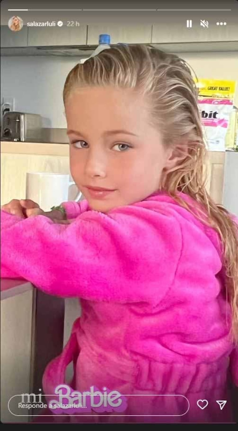 Matilda Salazar lució un look Barbie y arrasó en Instagram