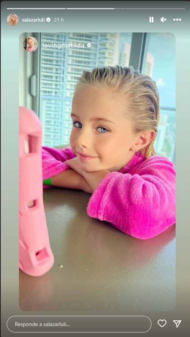 Matilda Salazar lució un look Barbie y arrasó en Instagram