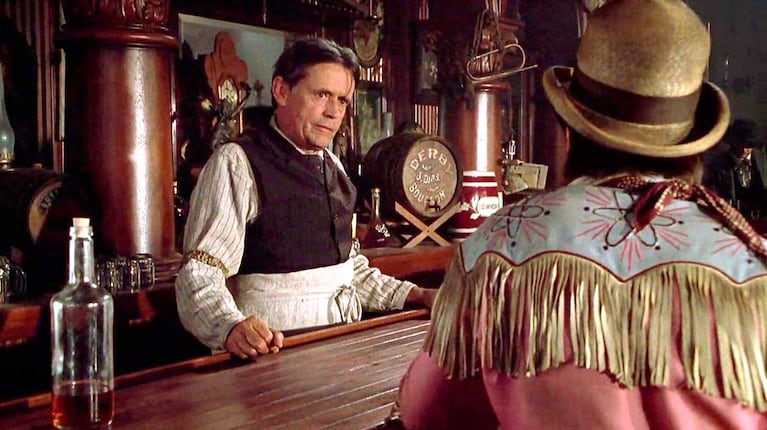 Matt Clark en Volver al Futuro III (Foto: captura de la película)