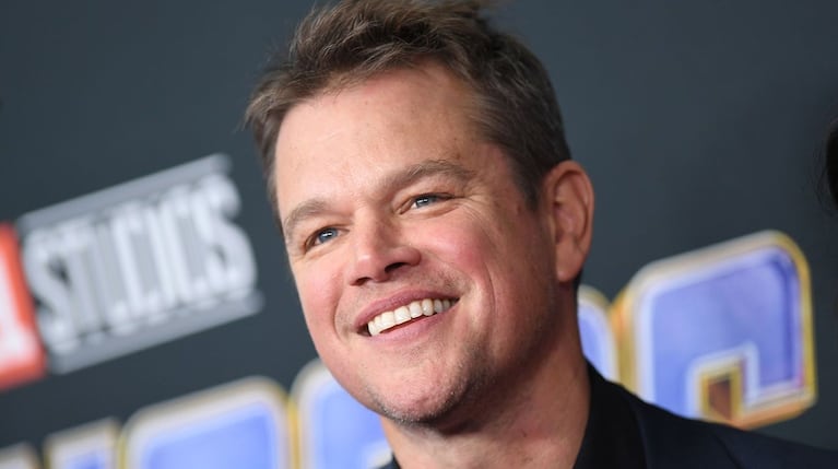 Matt Damon es un actor sumamente versátil de Hollywood. Foto: AFP.